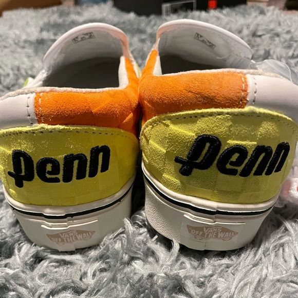 Vans Unisex Tennis Ball Brand Penn Comfycush Slip-On - Picture 5 of 7